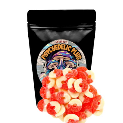 Sour Watermelon Rings Magic Mushrooms Gummies 600mg