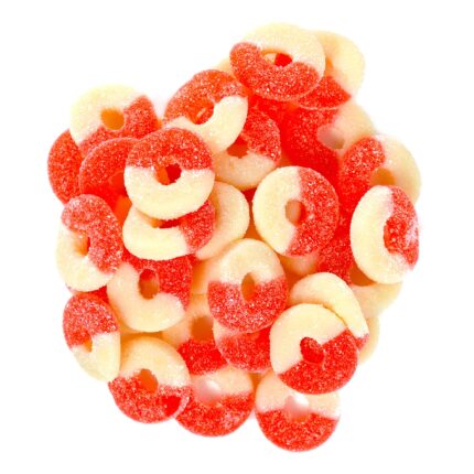 Sour Watermelon Rings Magic Mushrooms Gummies 600mg 1